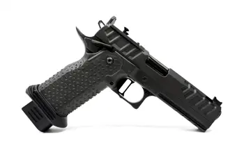 Atlas Apollo RDS V2, 9x19mm, 4.6" Ported Barrel, DLC Finish, Medium Flat Black Trigger, Tactical Magwell, 1 17 Rd & 2 20 Rd Classic Magazines, RMR/SRO Plate, Soft Case, Optic Not Included